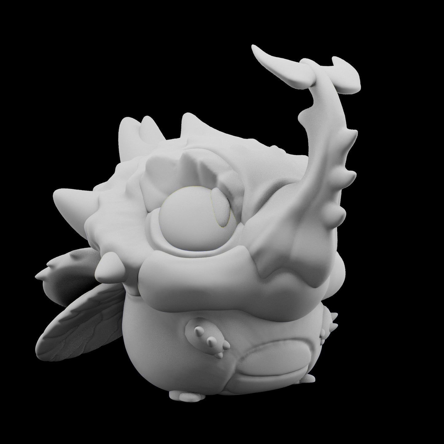 Kabuto - Unpainted - Grumpii Art Toy