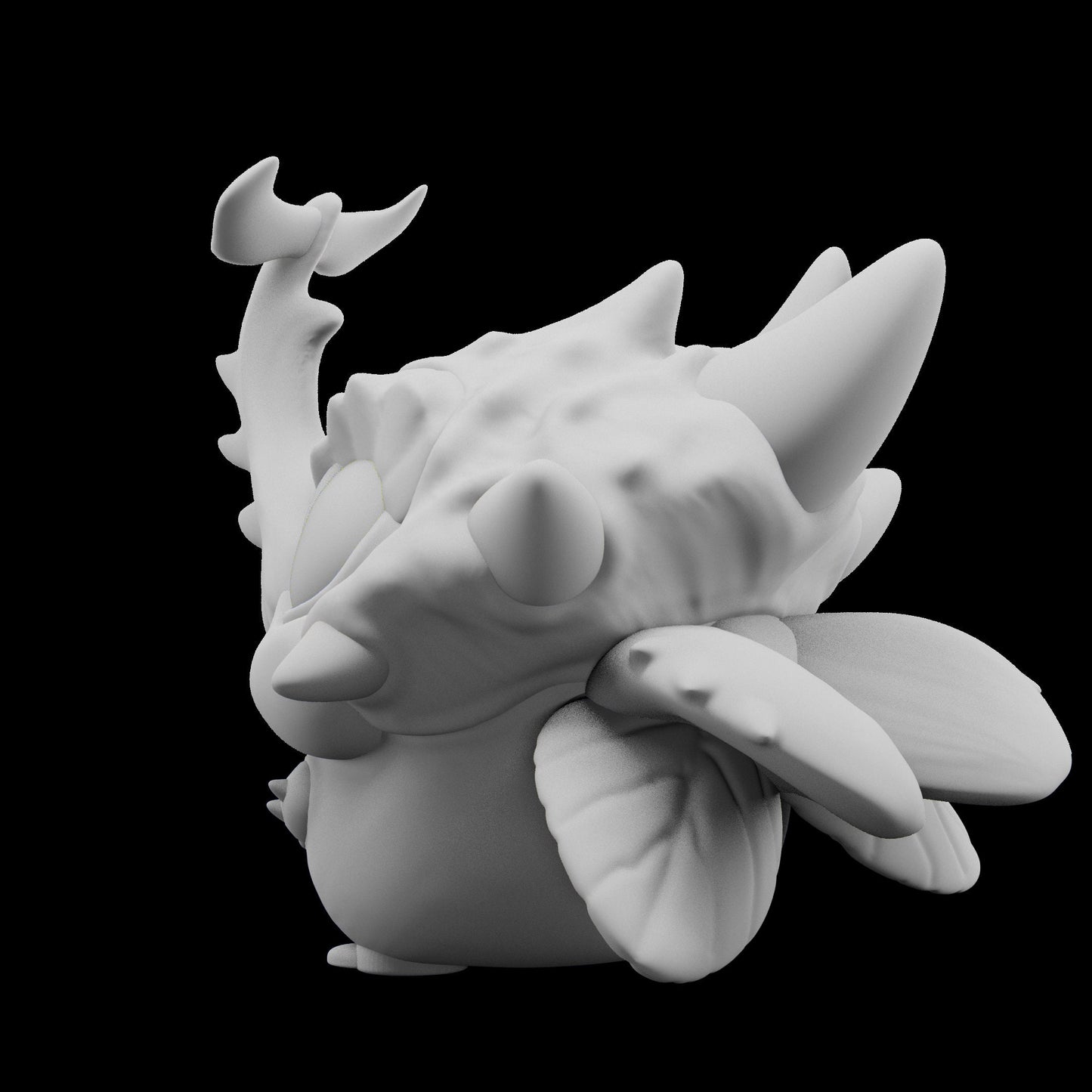 Kabuto - Unpainted - Grumpii Art Toy