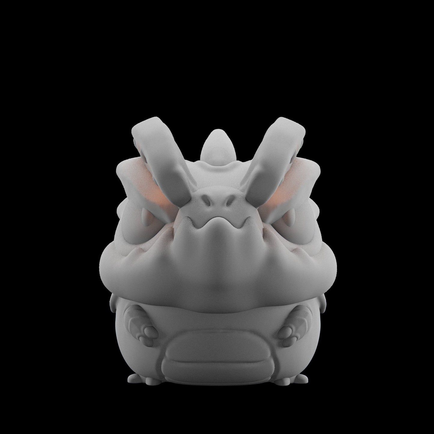 Drockii - Unpainted - Grumpii Art Toy