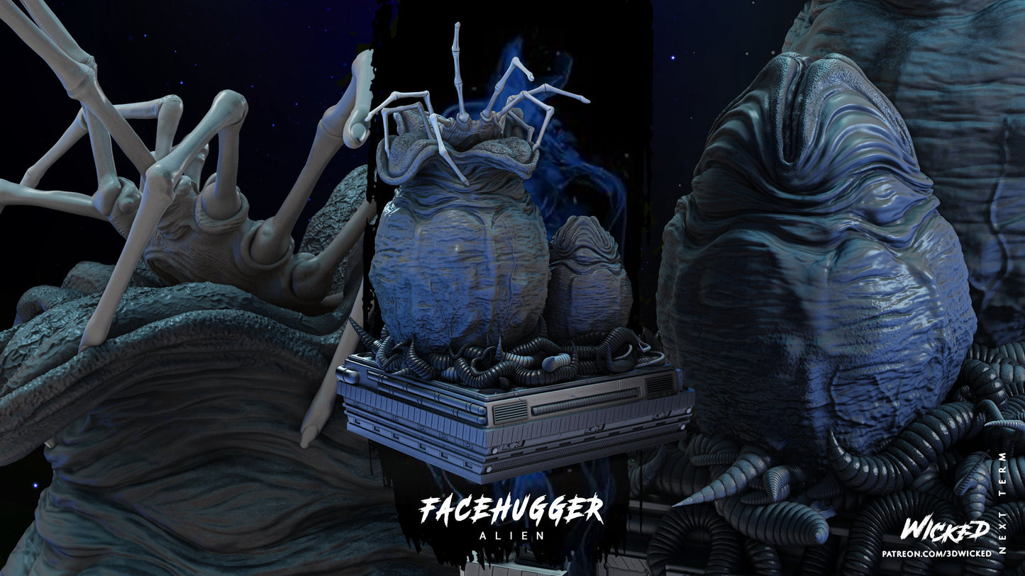 Face Hugger - Wicked 3D Models