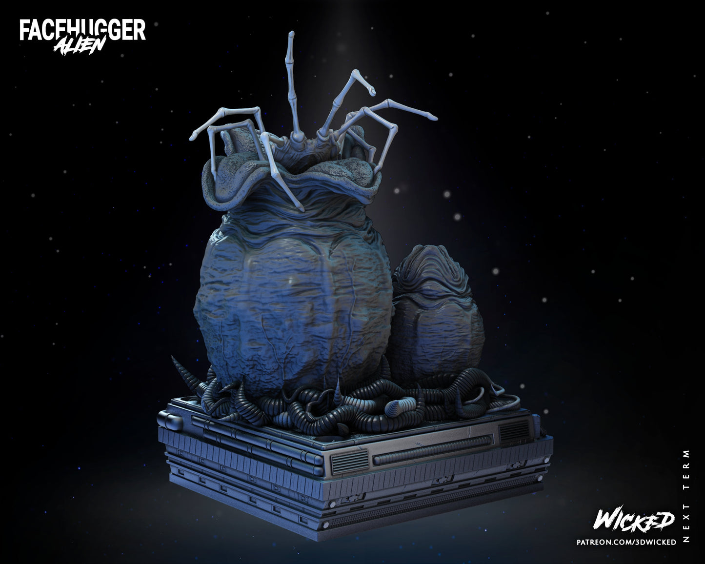 Face Hugger - Wicked 3D Models