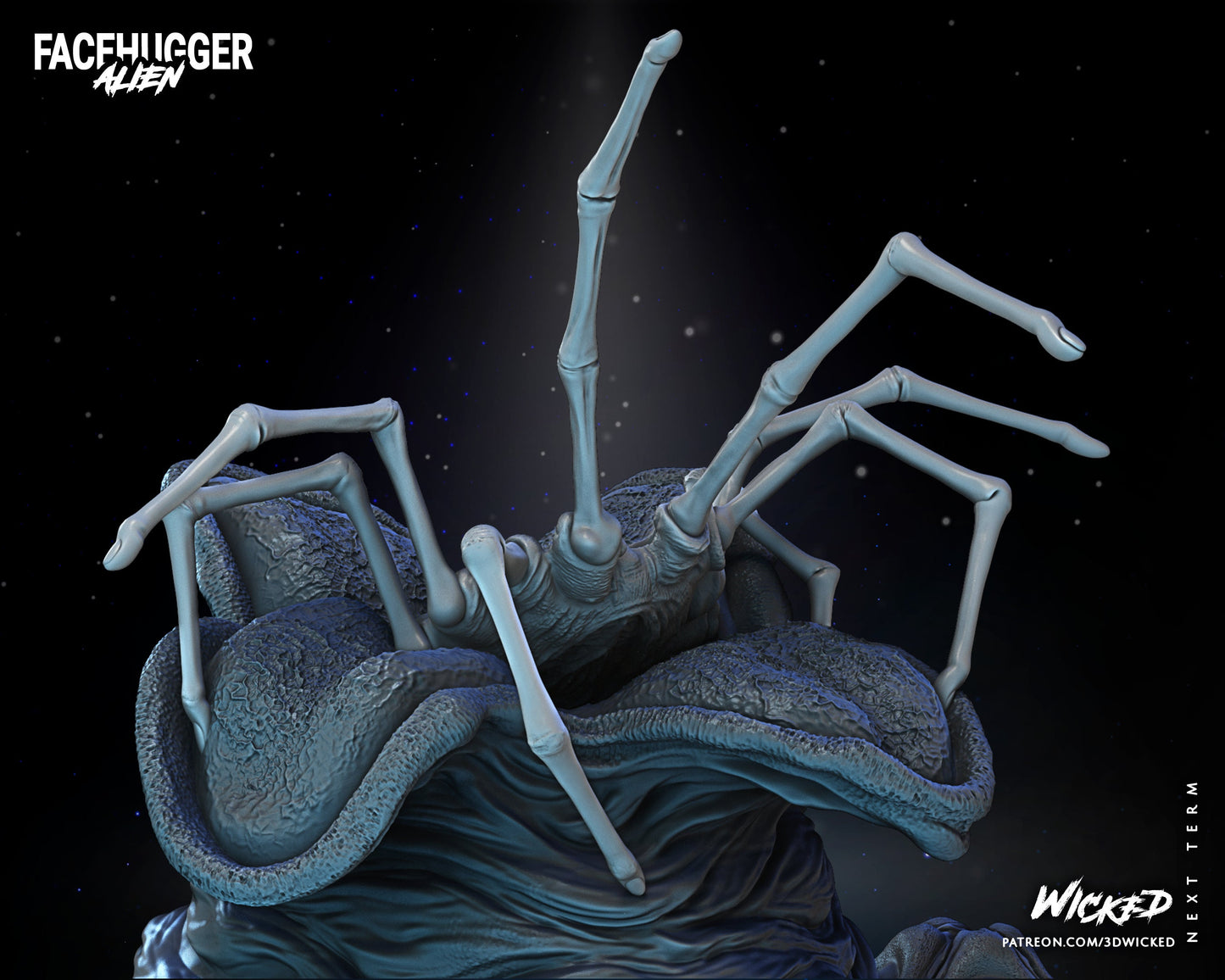 Face Hugger - Wicked 3D Models