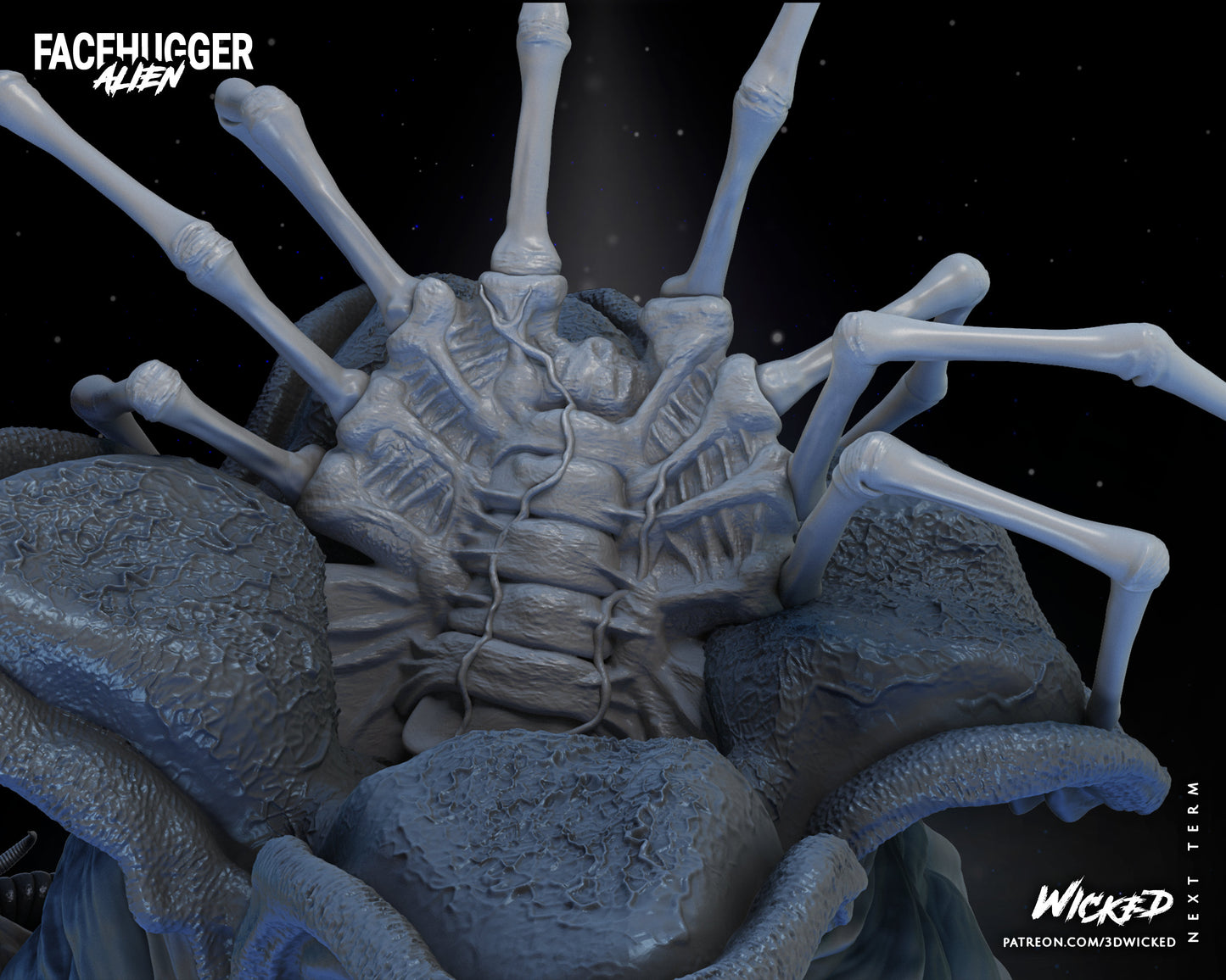 Face Hugger - Wicked 3D Models