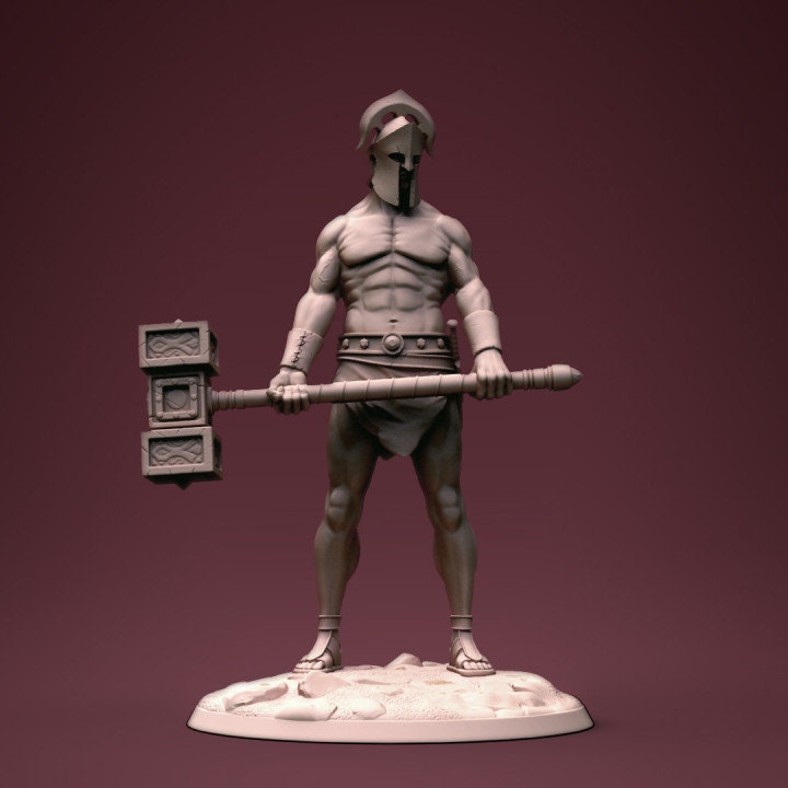 Greek warrior - Clynche Art