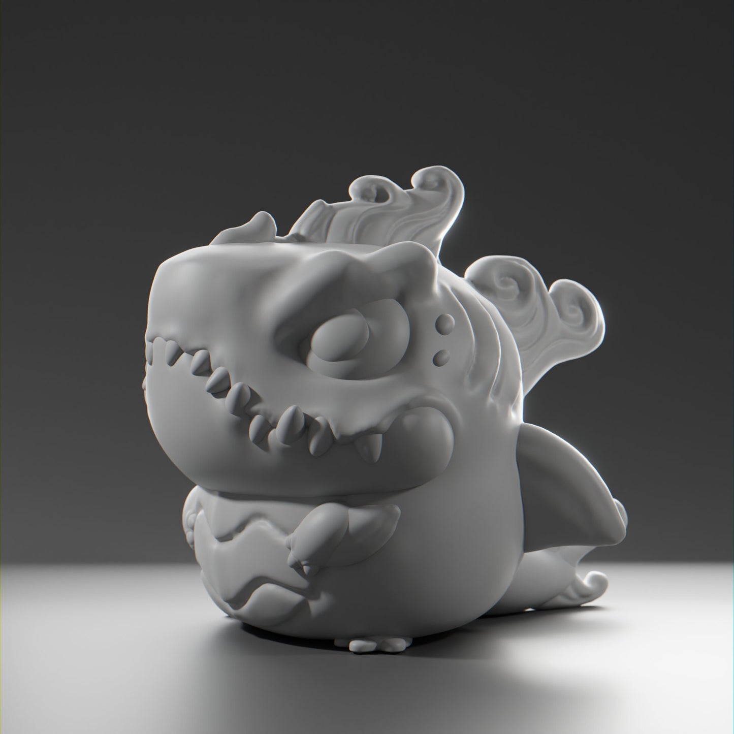 Tsunamii -UNPAINTED - Grumpii Art Toy