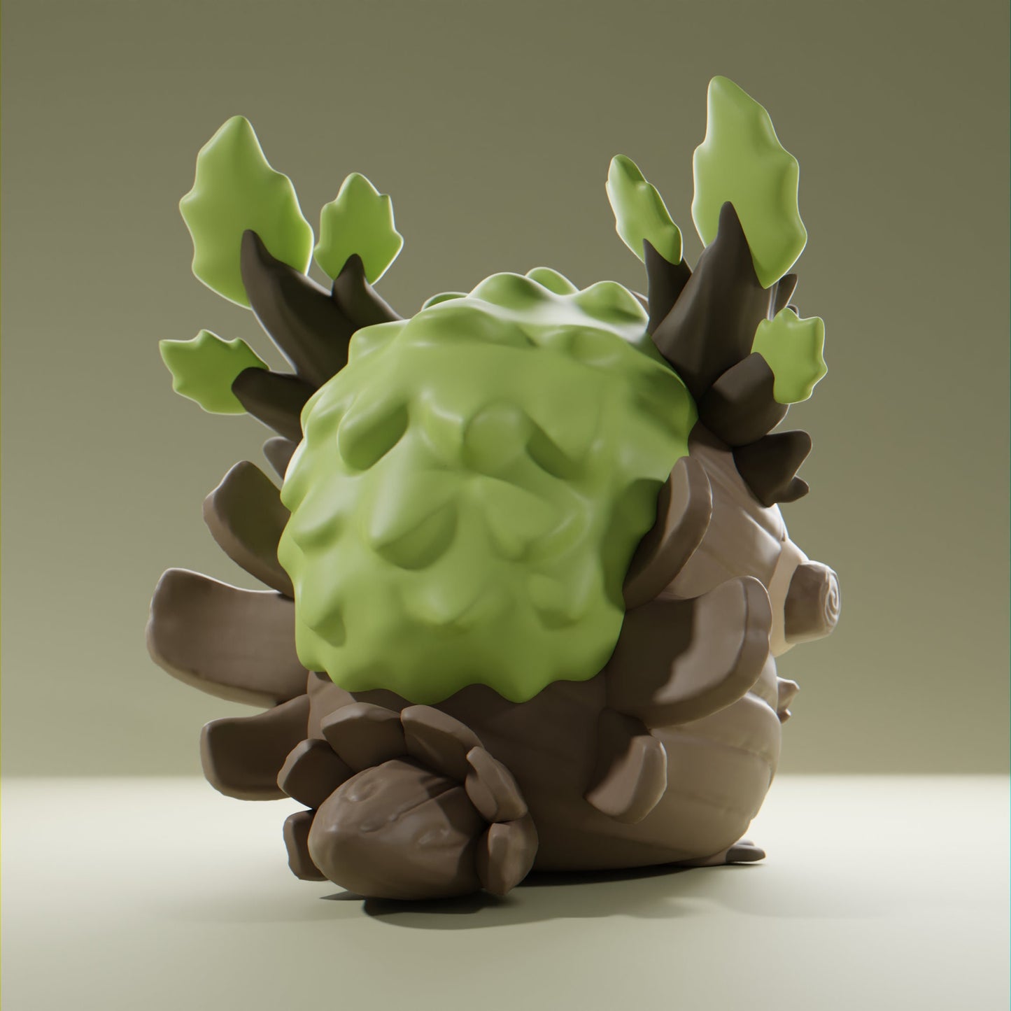 Woodii - UNPAINTED - Grumpii Art Toy