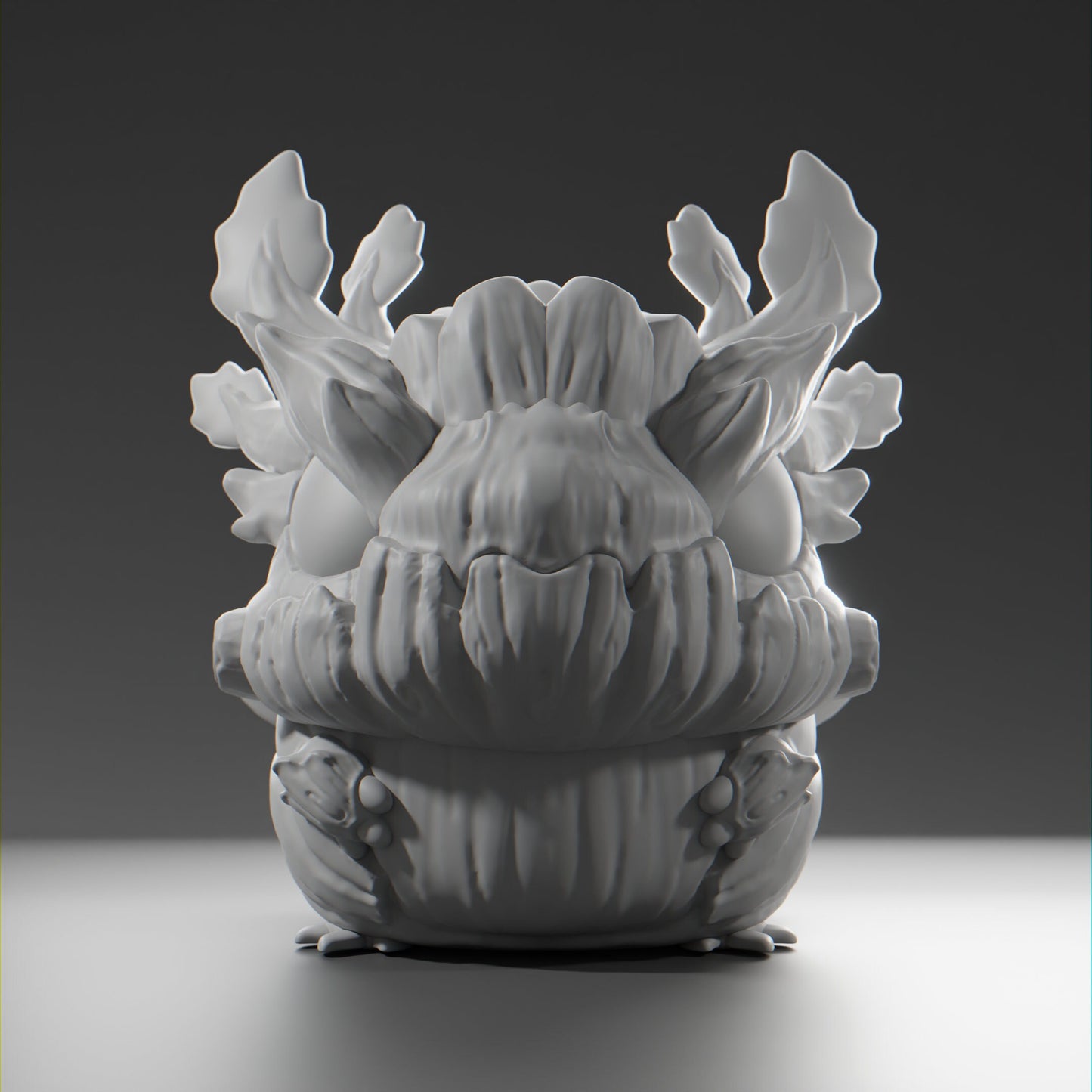 Woodii - UNPAINTED - Grumpii Art Toy