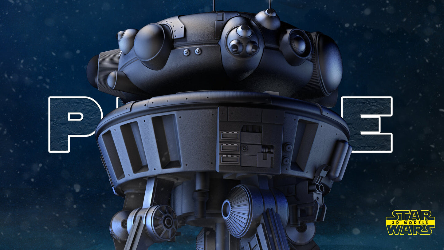 Probe Droid - Star Wars 3D Models