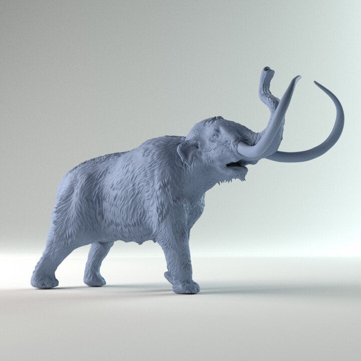 American Mastodon call - Dino and Dog Miniatures