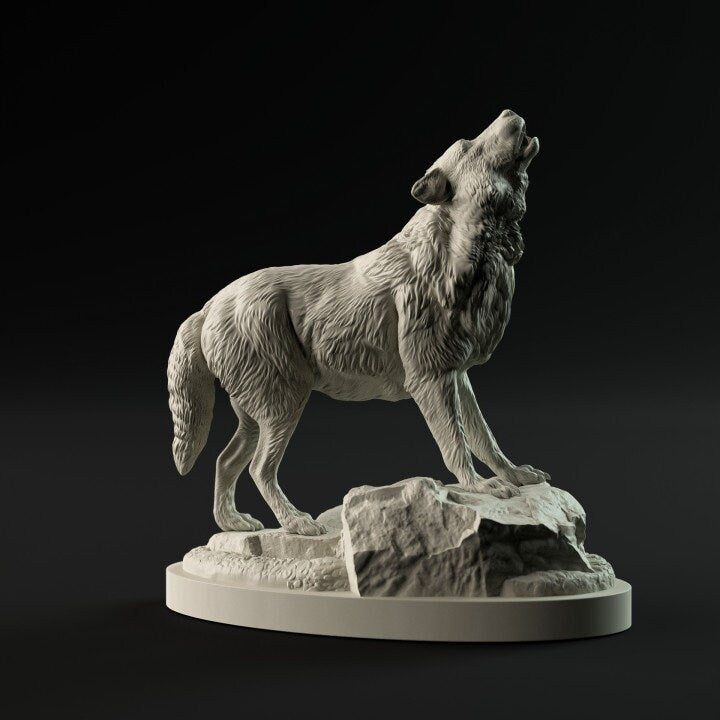 Dire wolf - Dino and Dog Miniatures