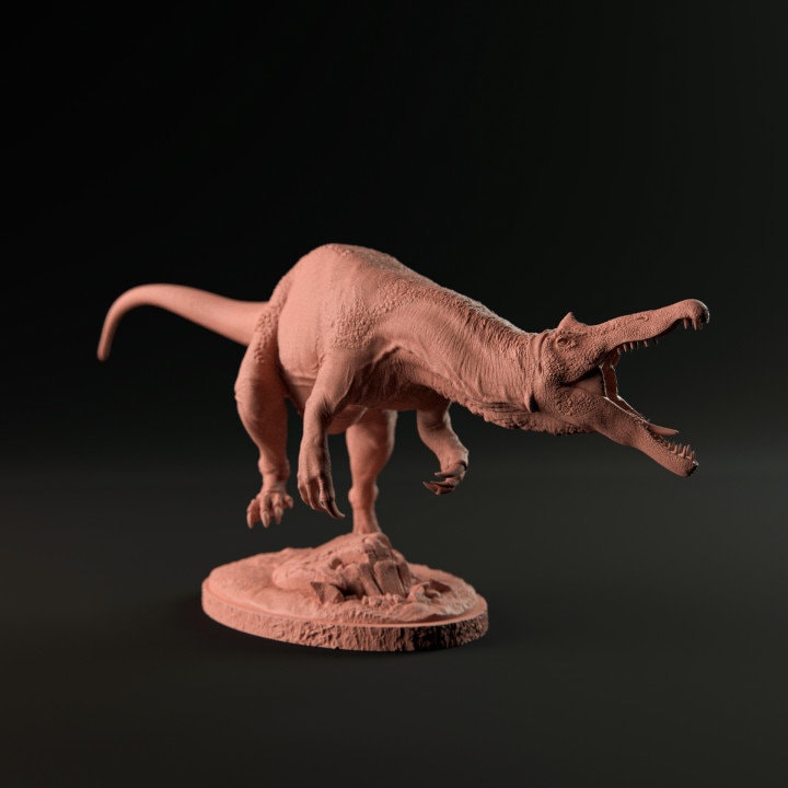 Baryonix running - Dino and Dog Miniatures