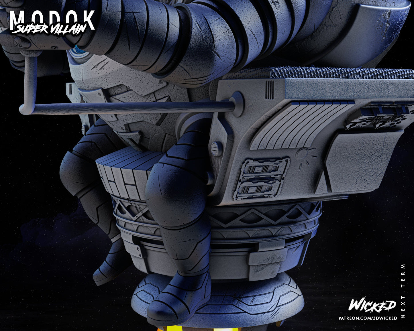 M.O.D.O.K. - Wicked 3D Models