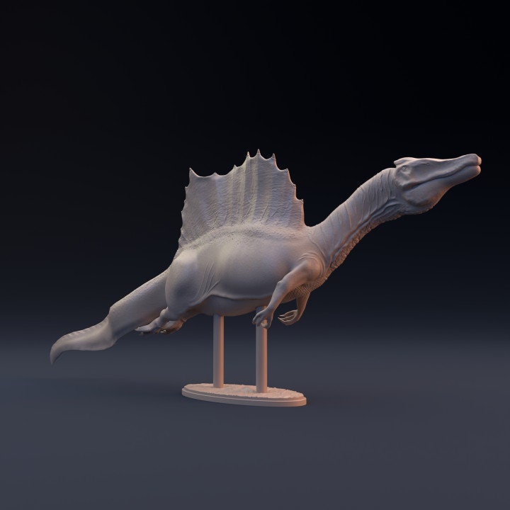 Spinosaurus swimming - Dino and Dog Miniatures