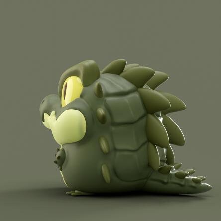 Croc - UNPAINTED - Grumpii Art Toy