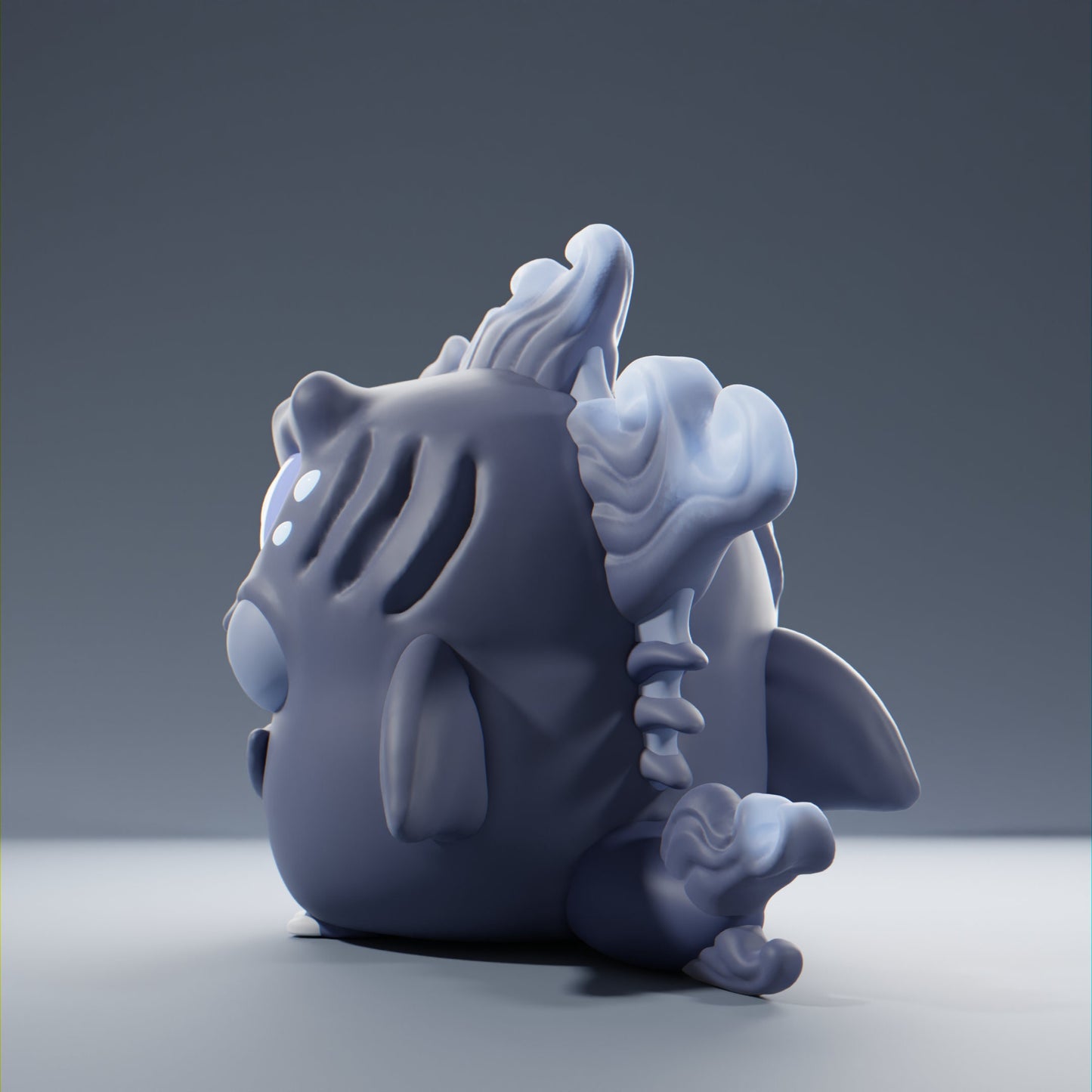 Tsunamii -UNPAINTED - Grumpii Art Toy