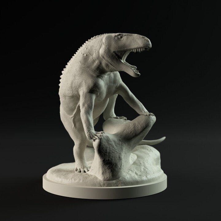 Prestosuchus sitting - Dino and Dog Miniatures