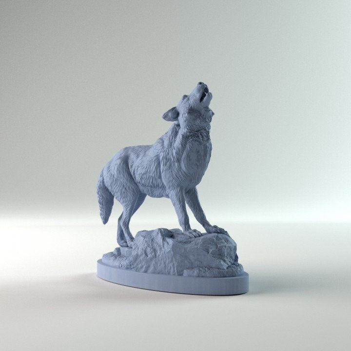 Dire wolf - Dino and Dog Miniatures