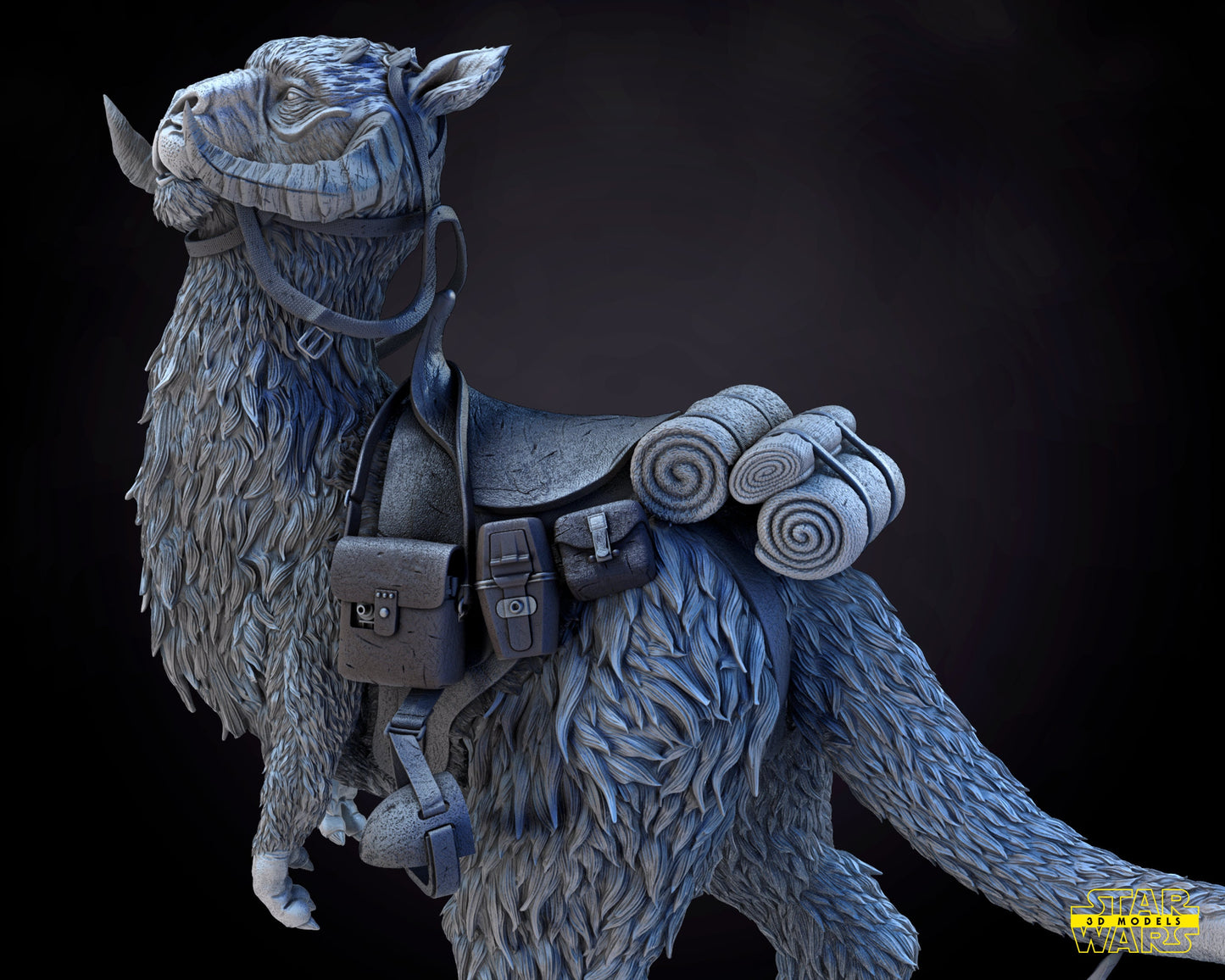 Taun Taun - UNPAINTED - Star Wars 3D Models