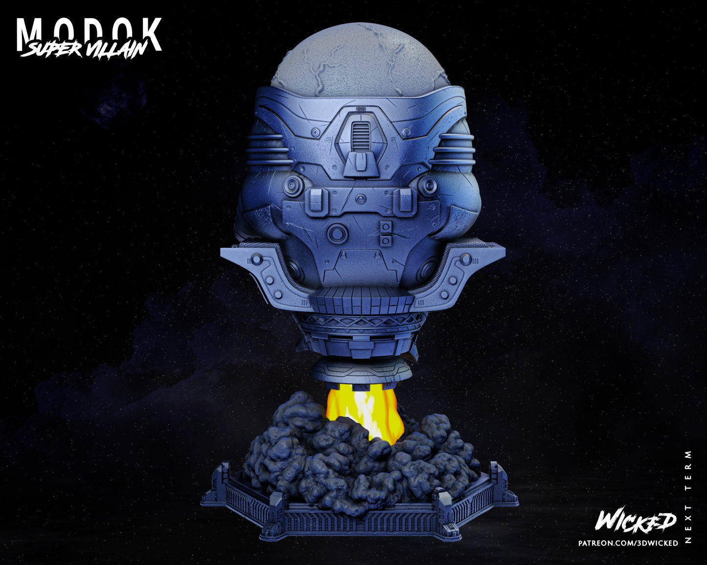 M.O.D.O.K. - Wicked 3D Models