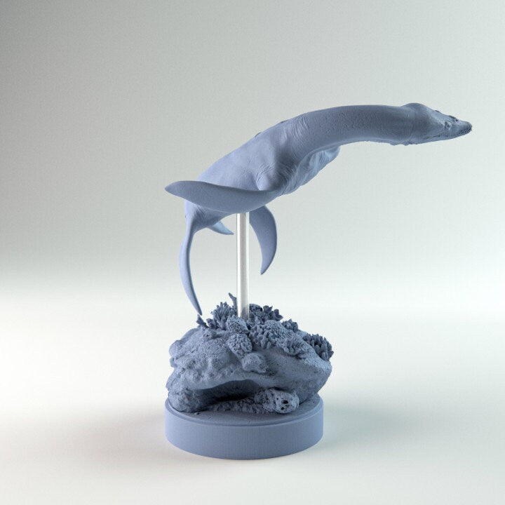 Rhomaleosaurus turning - Dino and Dog Miniatures