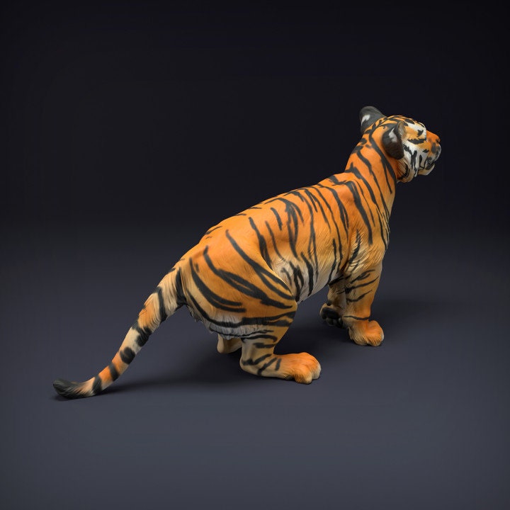 Tiger Cub - UNPAINTED - Animal Den Miniatures