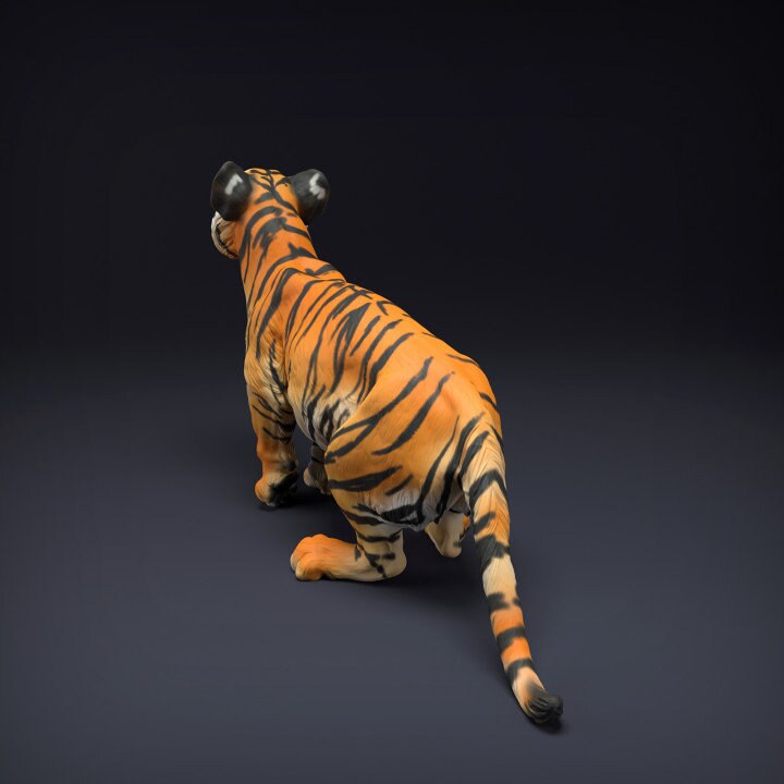 Tiger Cub - UNPAINTED - Animal Den Miniatures
