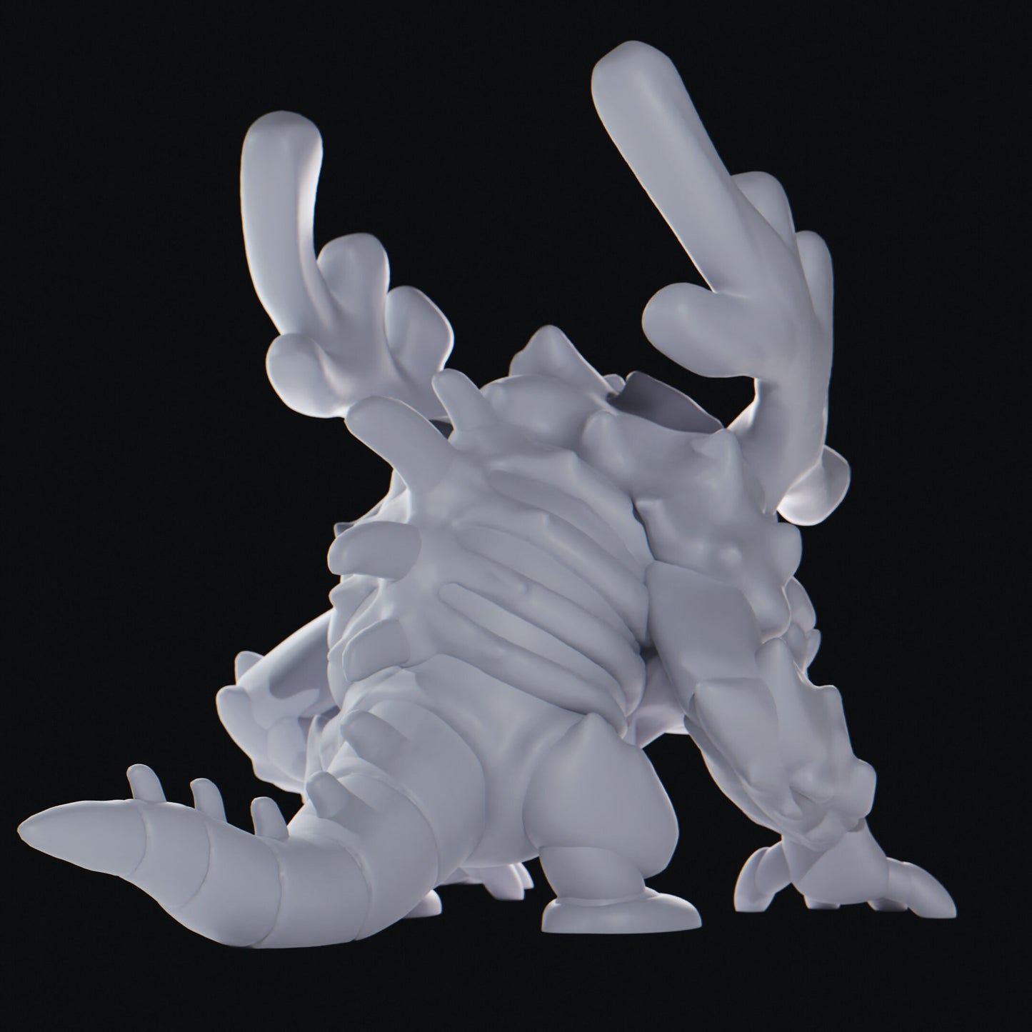 Wendigo - UNPAINTED - Grumpii Art Toy
