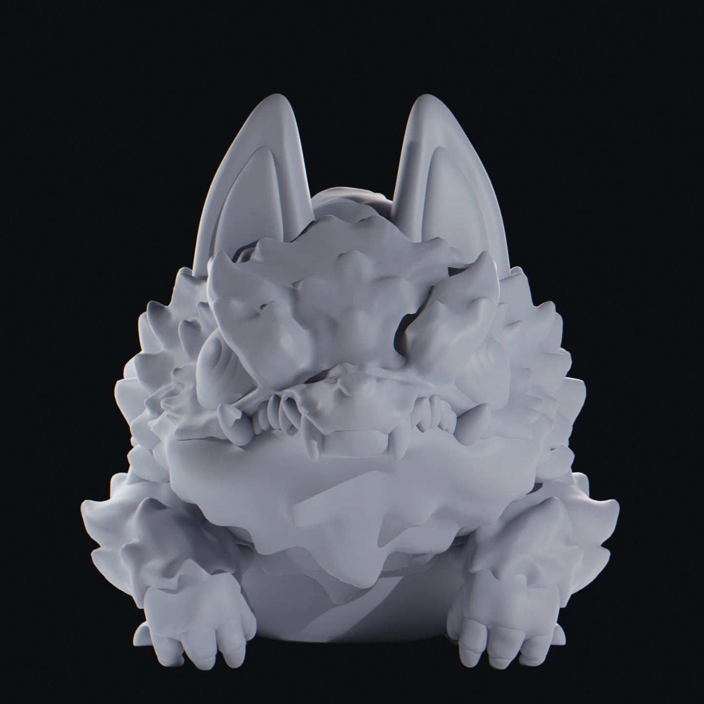 Werewolf - UNPAINTED - Grumpii Art Toy