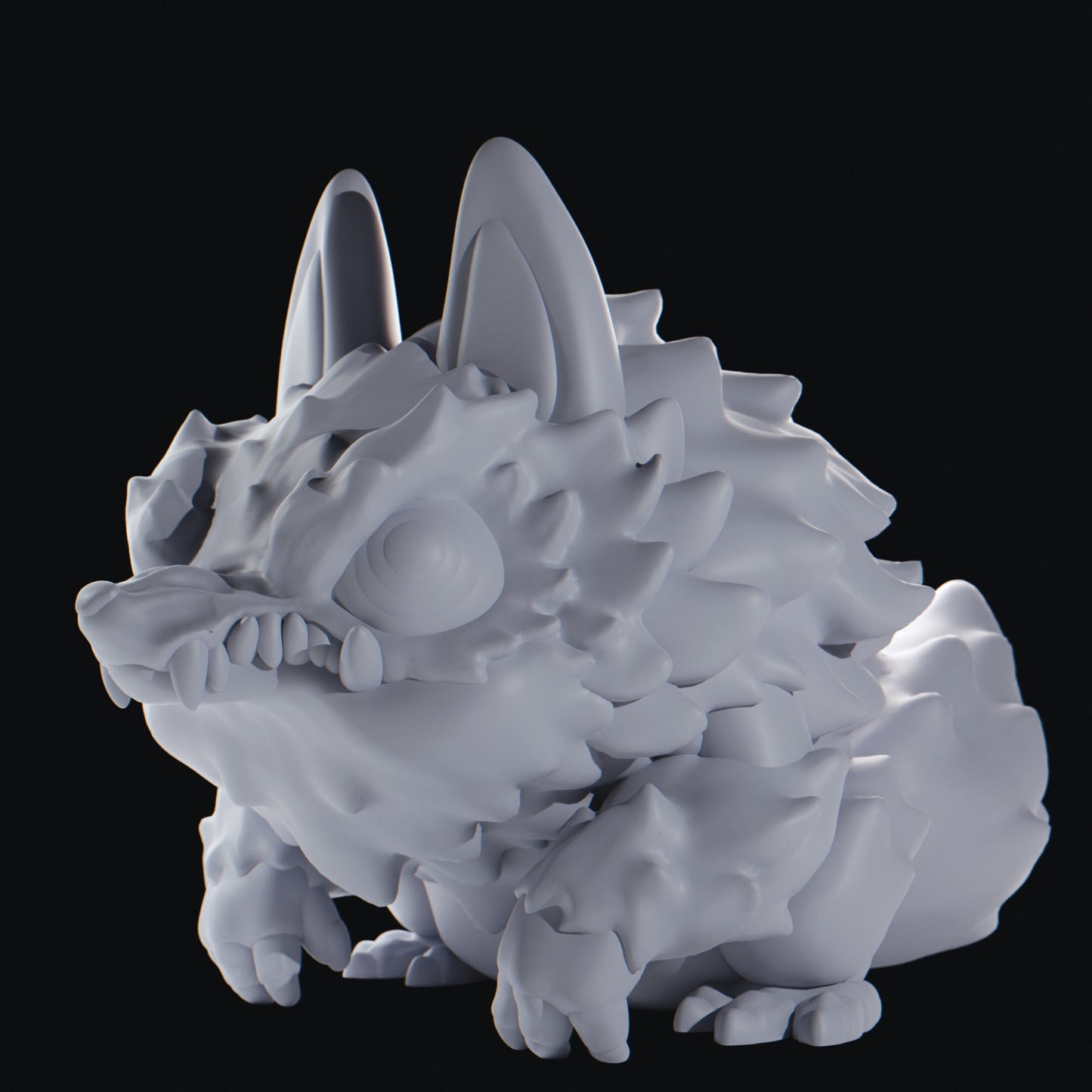 Werewolf - UNPAINTED - Grumpii Art Toy