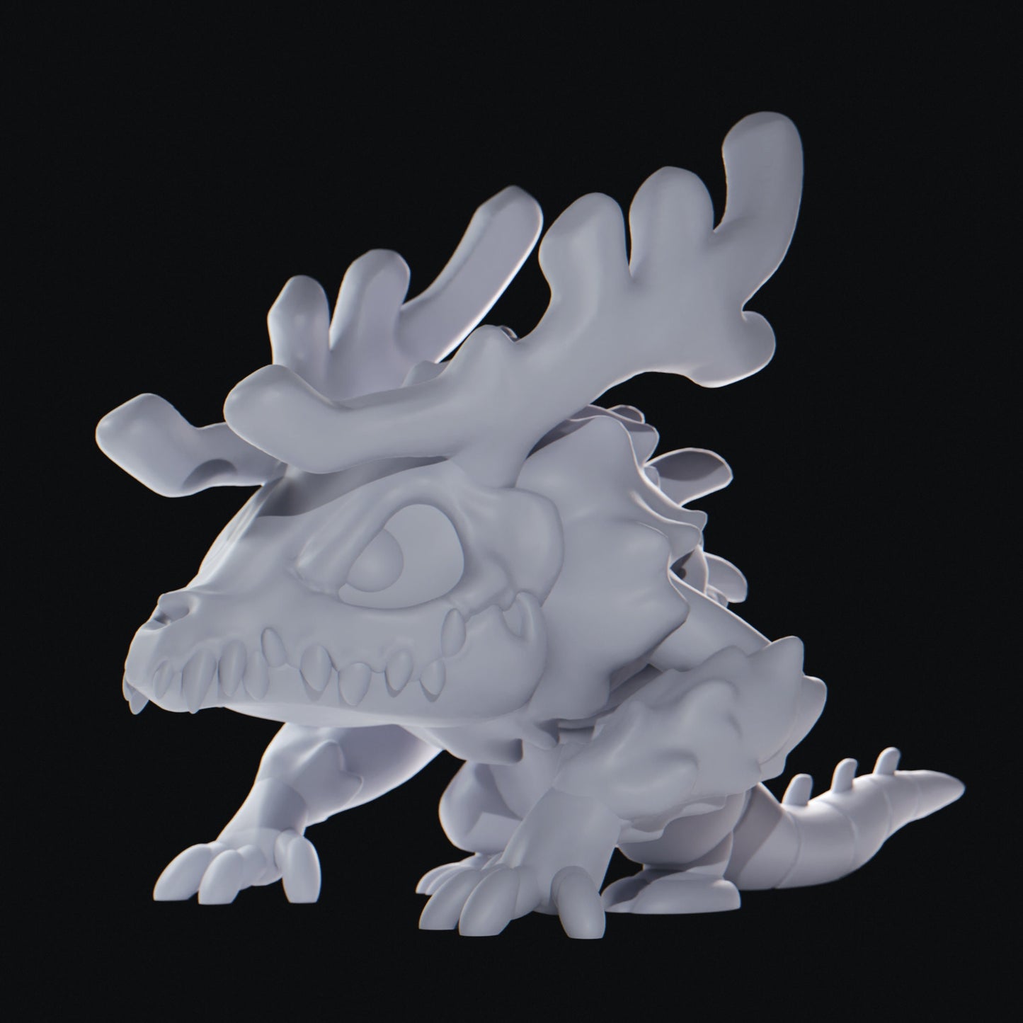 Wendigo - UNPAINTED - Grumpii Art Toy