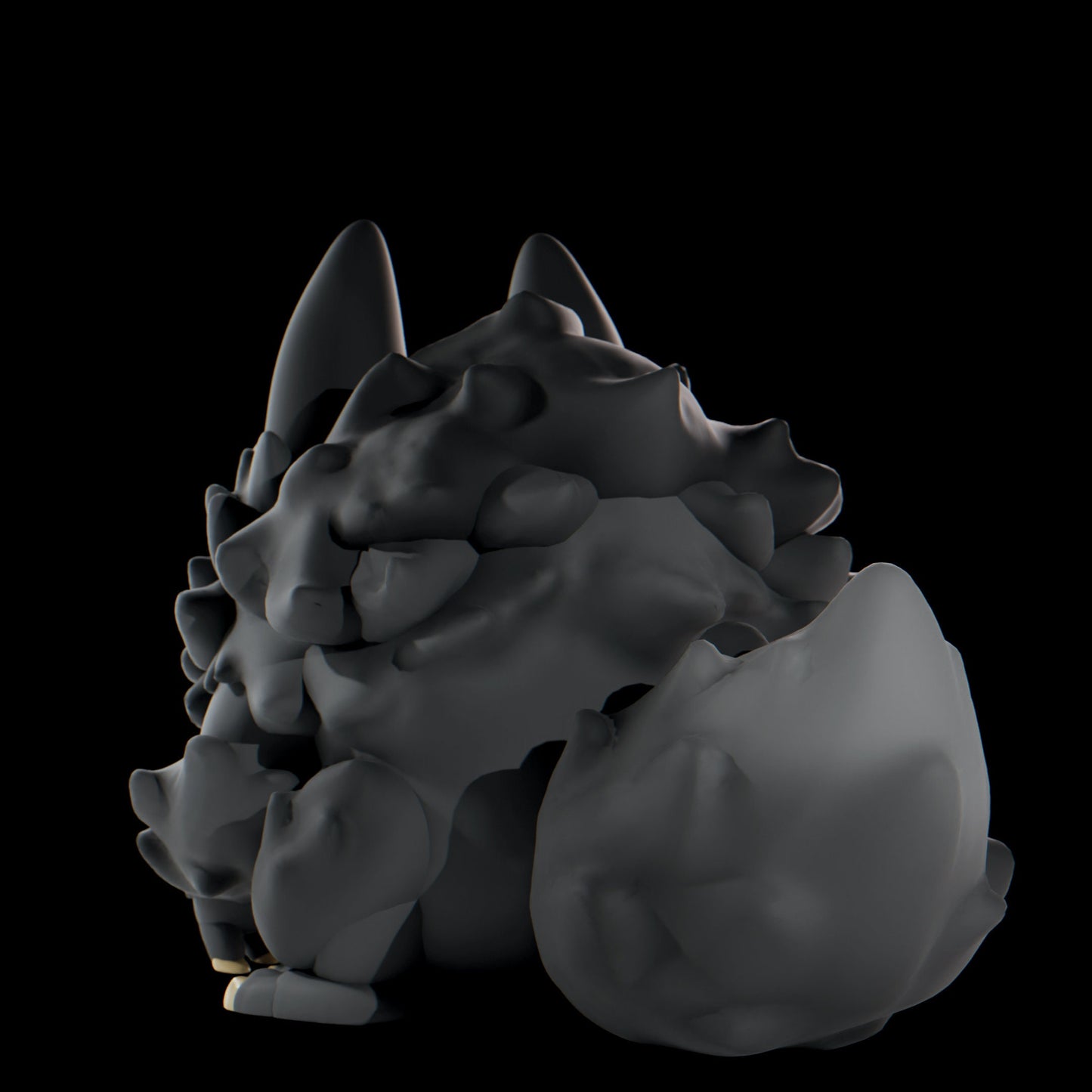 Werewolf - UNPAINTED - Grumpii Art Toy