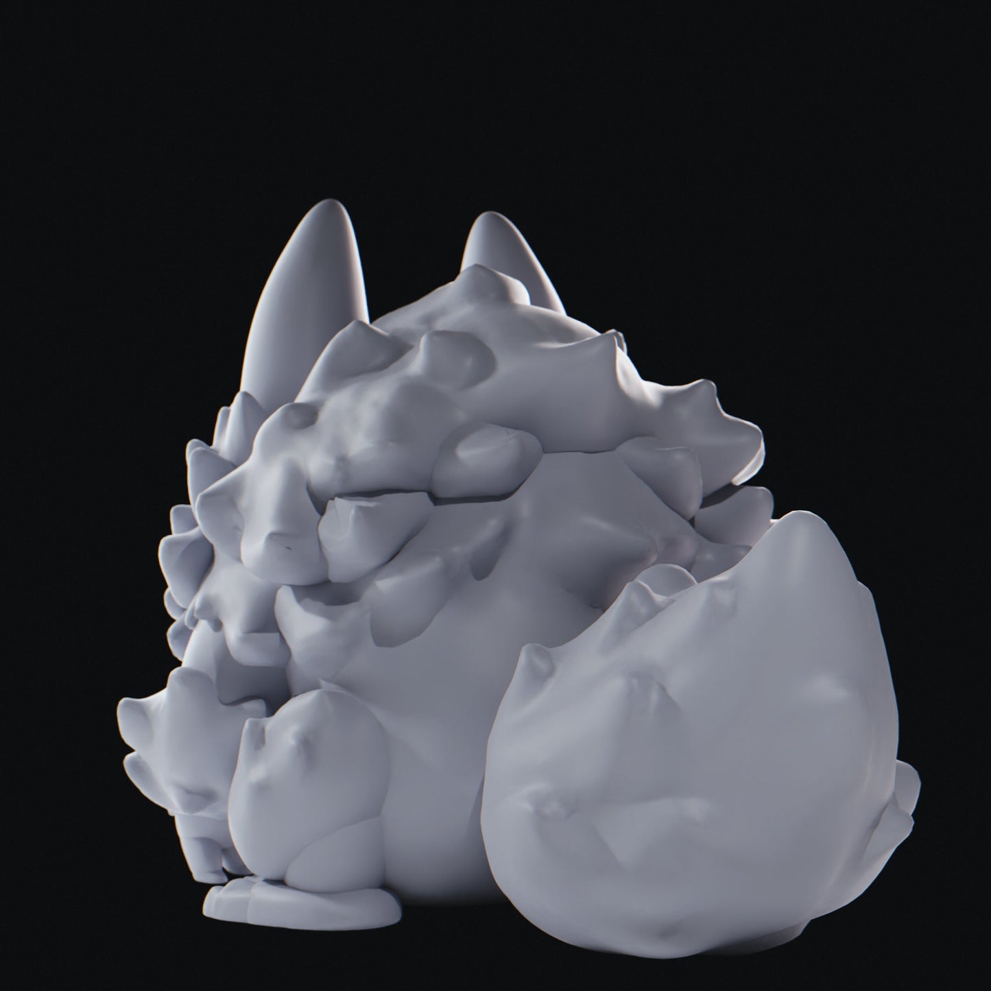 Werewolf - UNPAINTED - Grumpii Art Toy