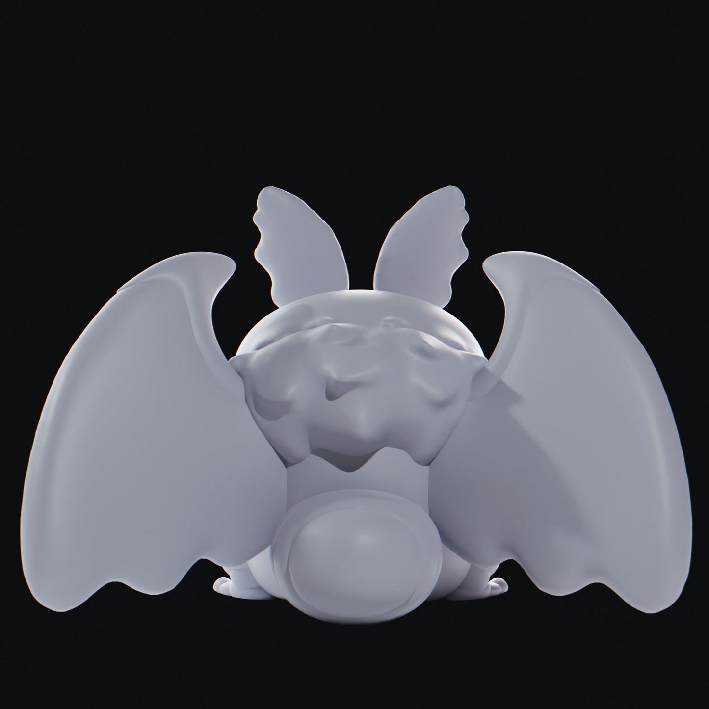 Mothman - UNPAINTED - Grumpii Art Toy