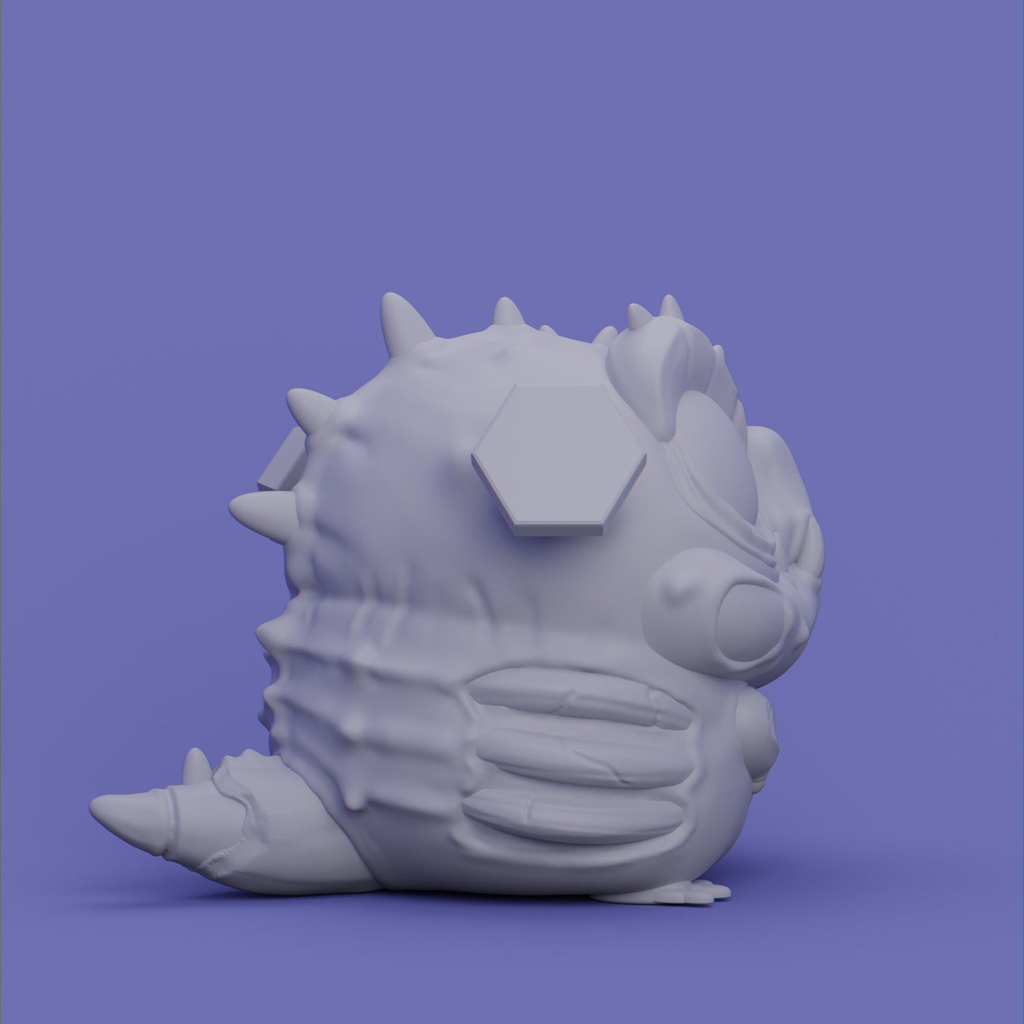 Zombii - UNPAINTED - Grumpii Art Toy