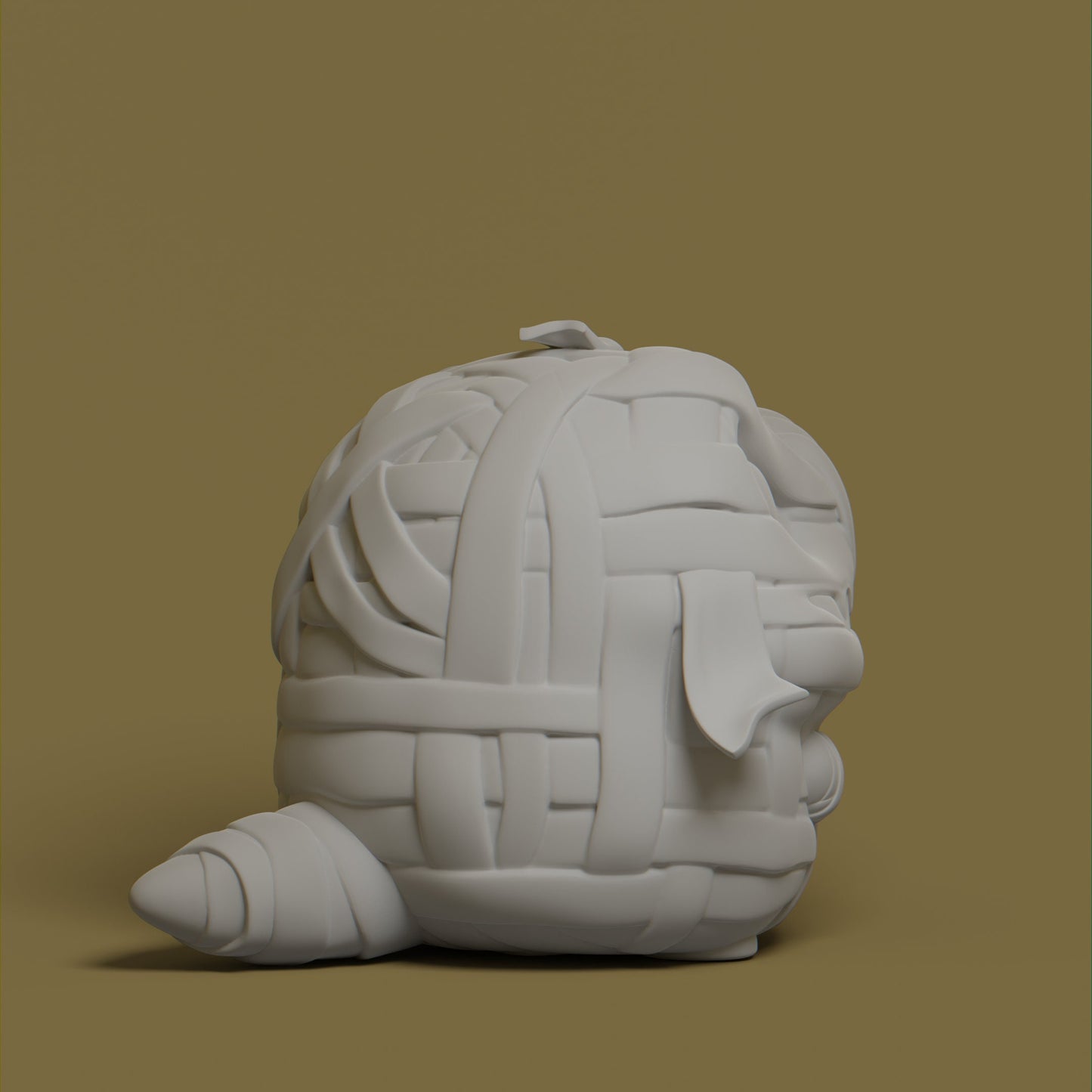 Mummii - UNPAINTED - Grumpii Art Toy