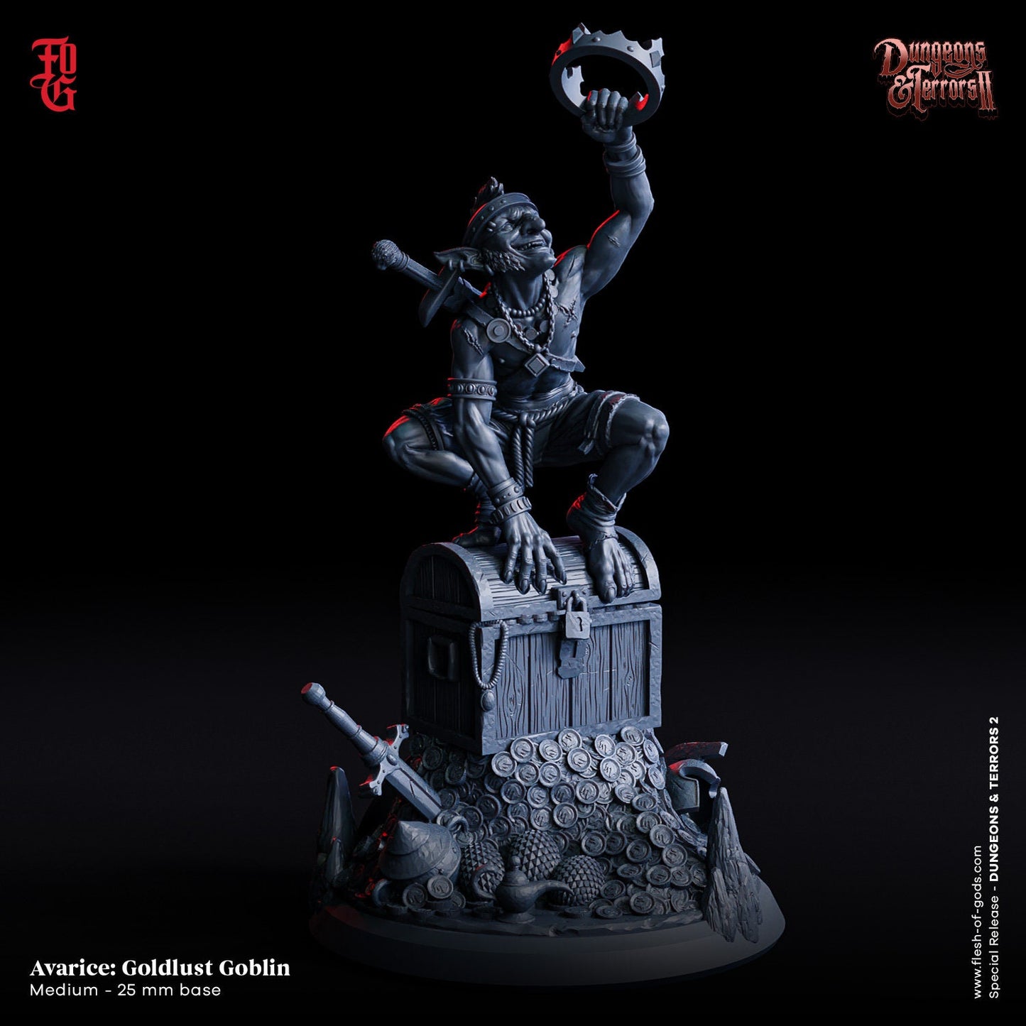 Seven Sins - Avarice Goldlust - Flesh of Gods