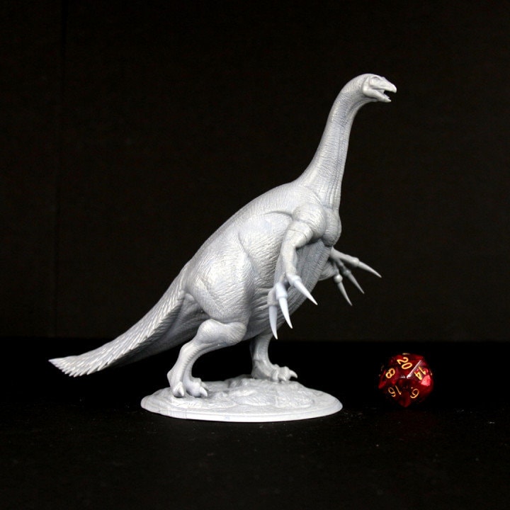 Therizinosaurus - 3D Resin Figure/Print - Clynche Art