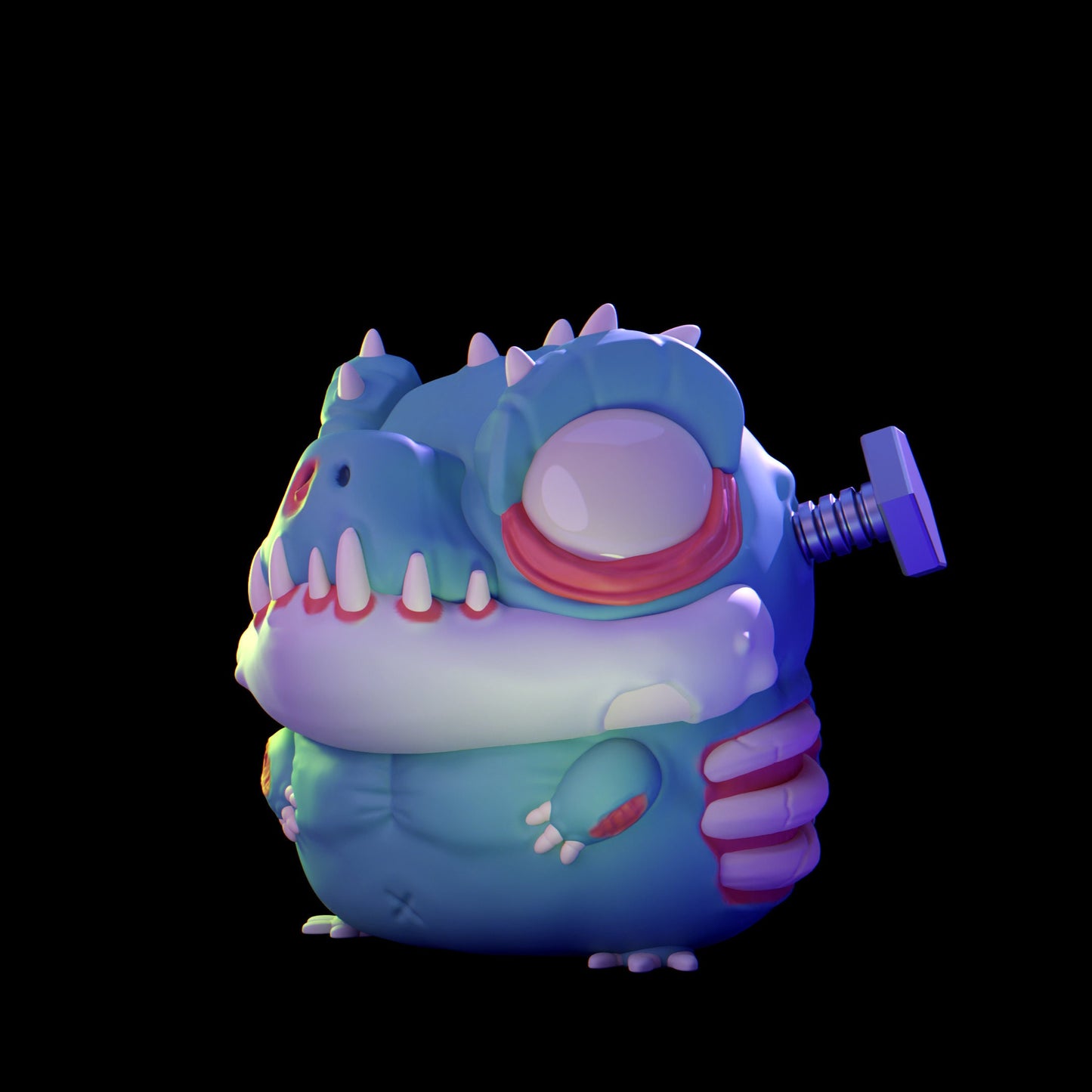 Zombii - UNPAINTED - Grumpii Art Toy