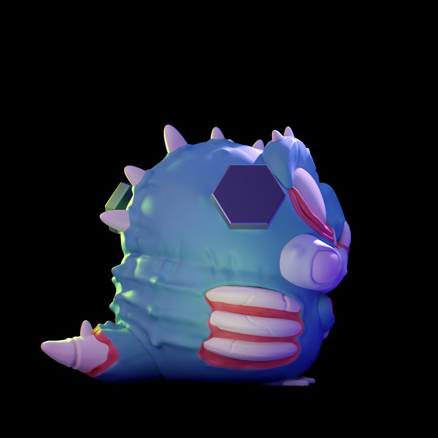 Zombii - UNPAINTED - Grumpii Art Toy