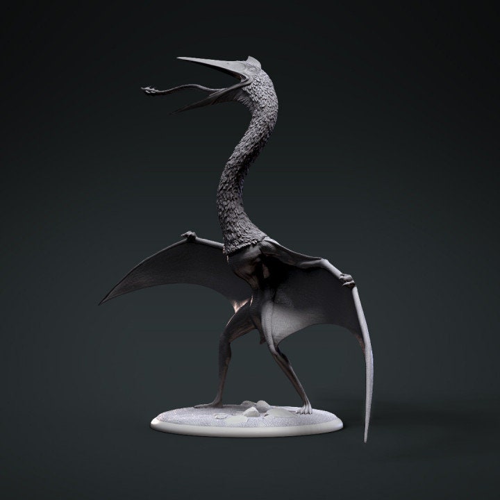 Quetzalcoatlus Wings Out - Clynche Art