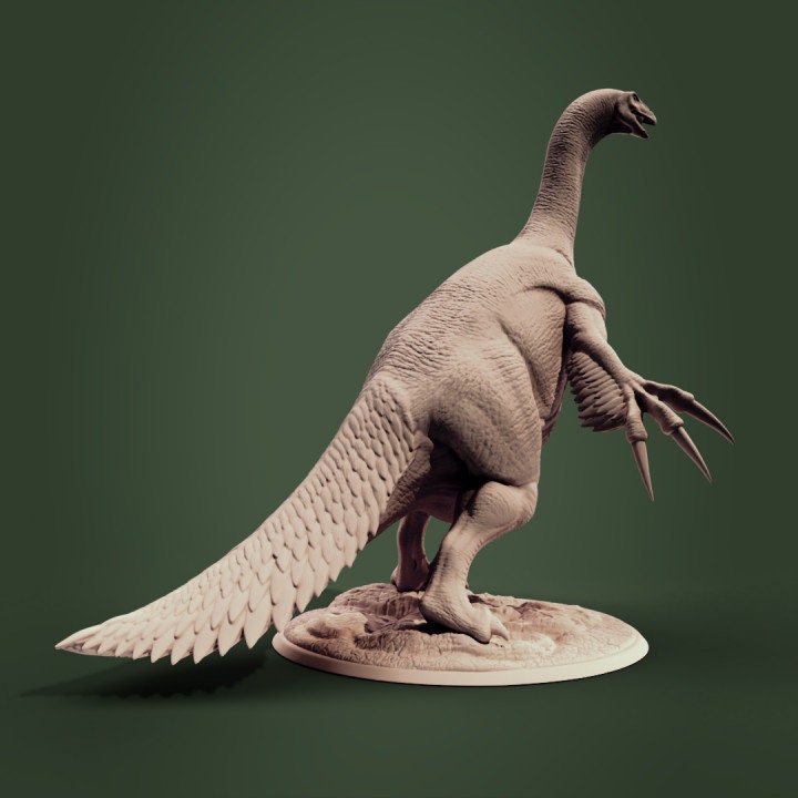 Therizinosaurus - 3D Resin Figure/Print - Clynche Art