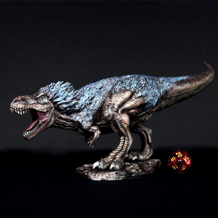 Feathered Trex - UNPAINTED - Clynche Art