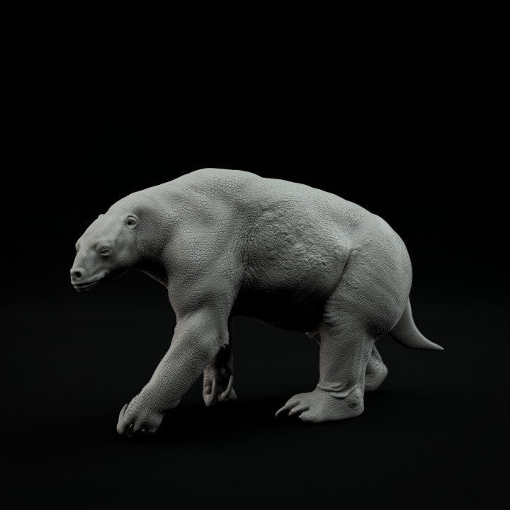 Eremotherium - UNPAINTED - Dino and Dog Miniatures