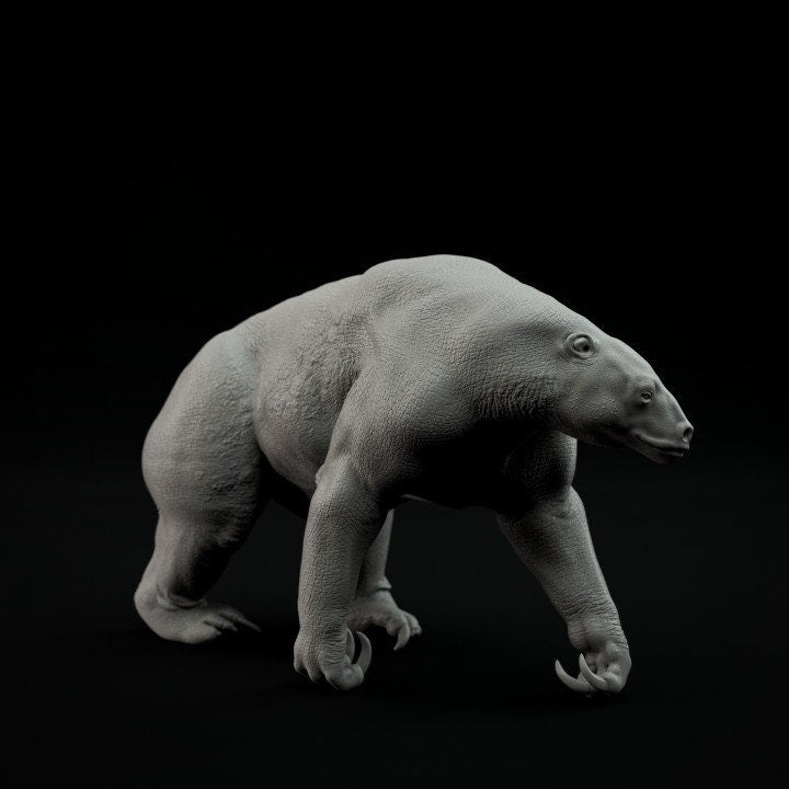 Eremotherium - UNPAINTED - Dino and Dog Miniatures