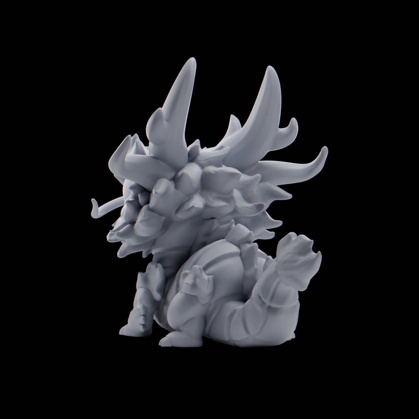 Grumplong - UNPAINTED - Grumpii Art Toy