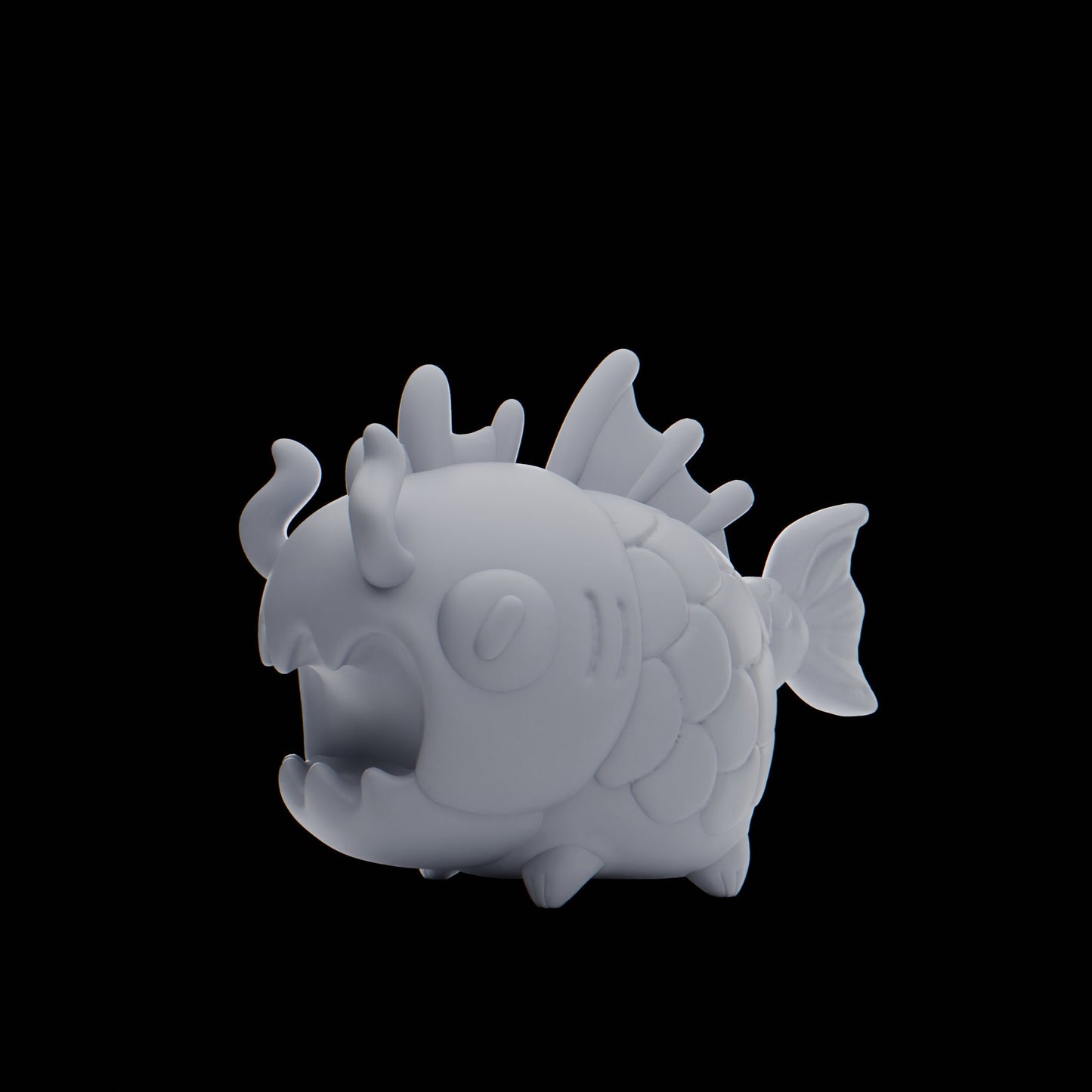 Drarpii - UNPAINTED - Grumpii Art Toy
