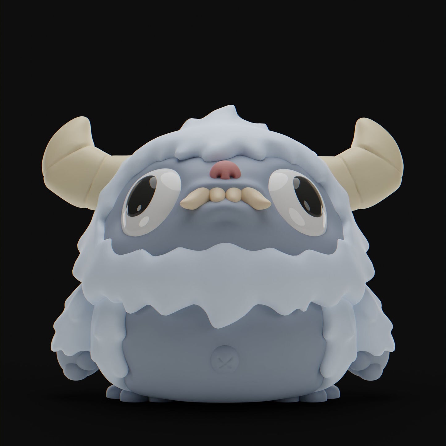 Yetii - UNPAINTED - Grumpii Art Toy