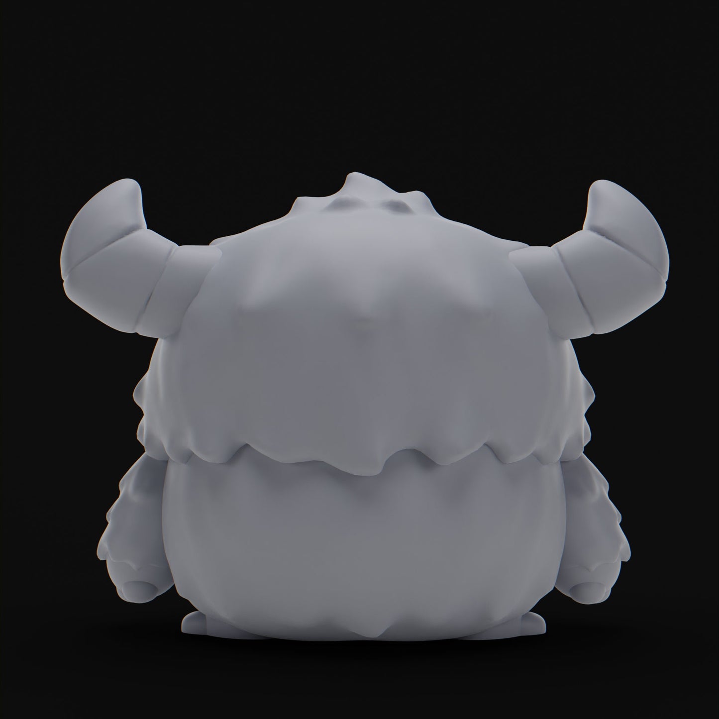 Yetii - UNPAINTED - Grumpii Art Toy