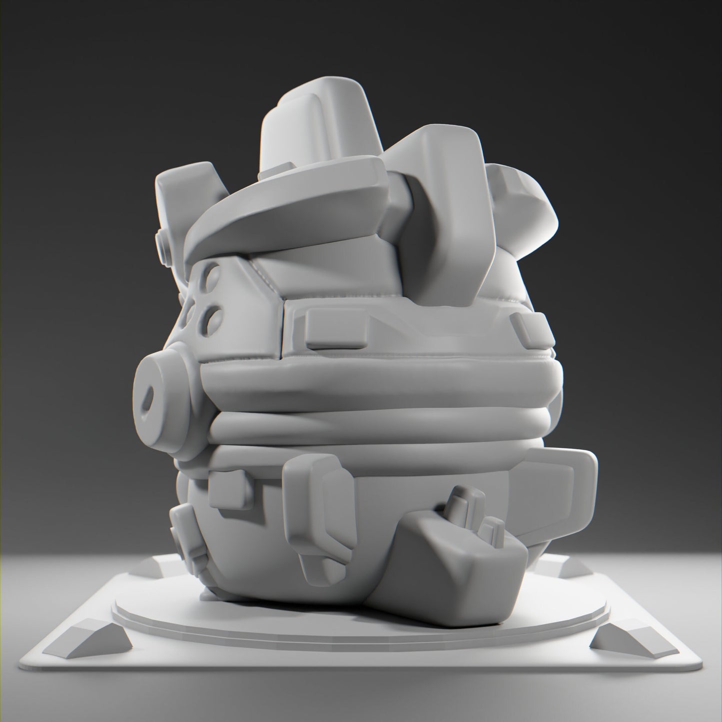 Reptii - UNPAINTED - Grumpii Art Toy