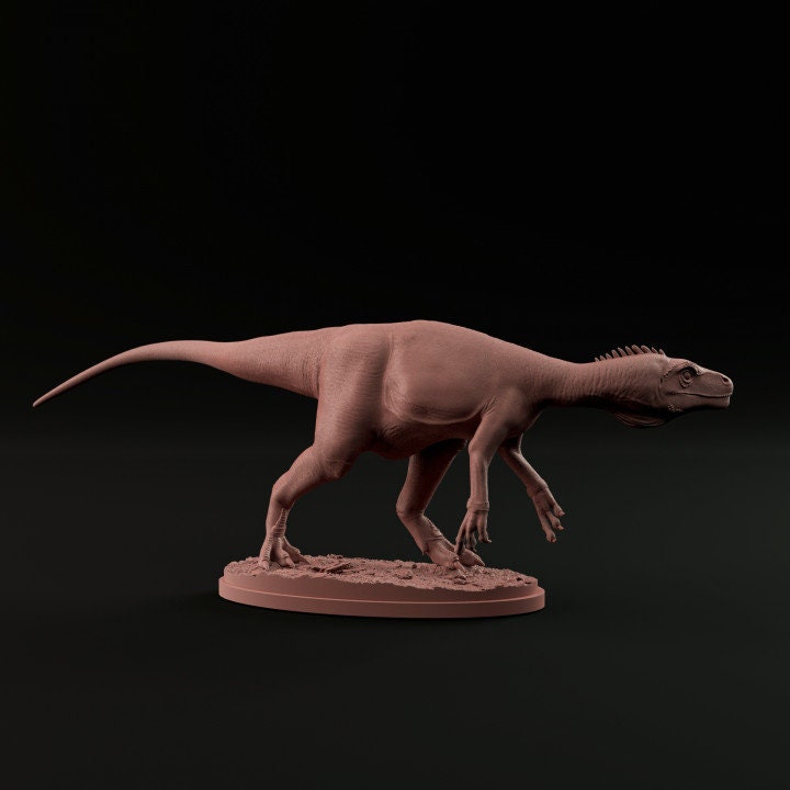 Herrerasaurus Sneaking - Dino and Dog Miniatures